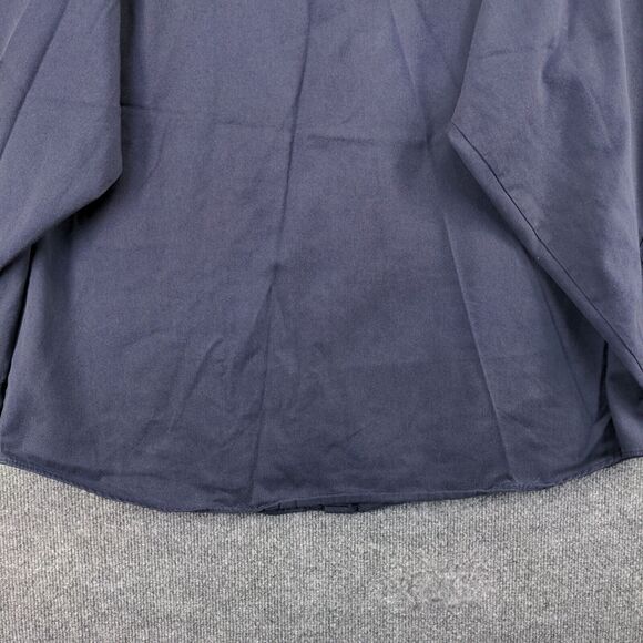 Subaru Men's Employee Uniform Workwear Shirt Blue Size 2XL Long Sleeve - Picture 12 of 15
